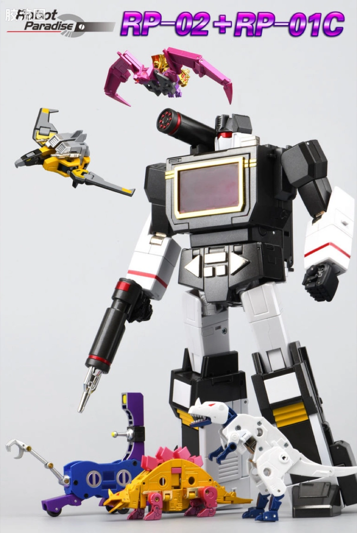 FansToys变形玩具系列 RP RP-02音板+蝙蝠精 - 图片