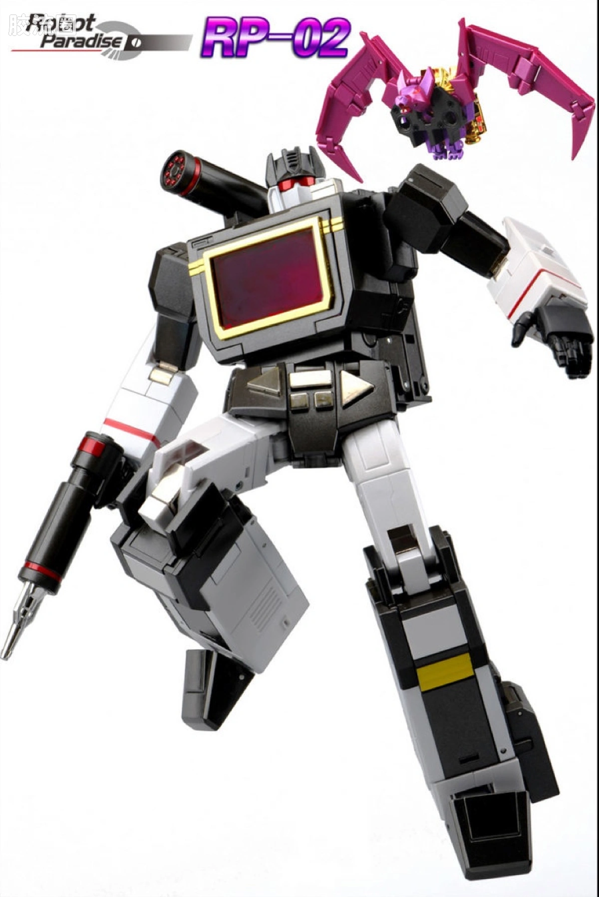 FansToys变形玩具系列 RP RP-02音板+蝙蝠精 - 图片