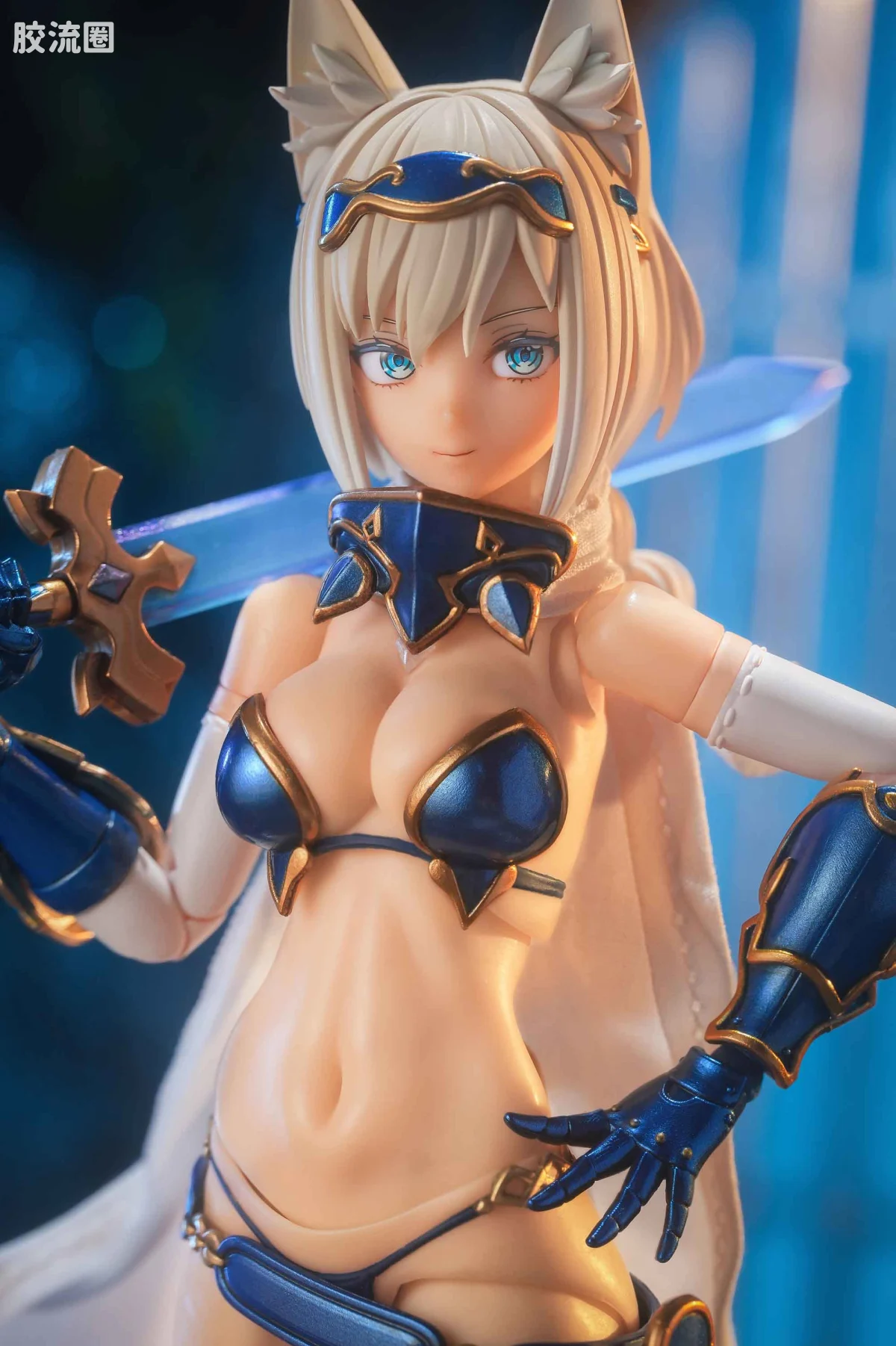 蜗之壳 综合手办 1/12可动成品系列 RPG-05 勇者狼妹 迅狼Wolf - 图片