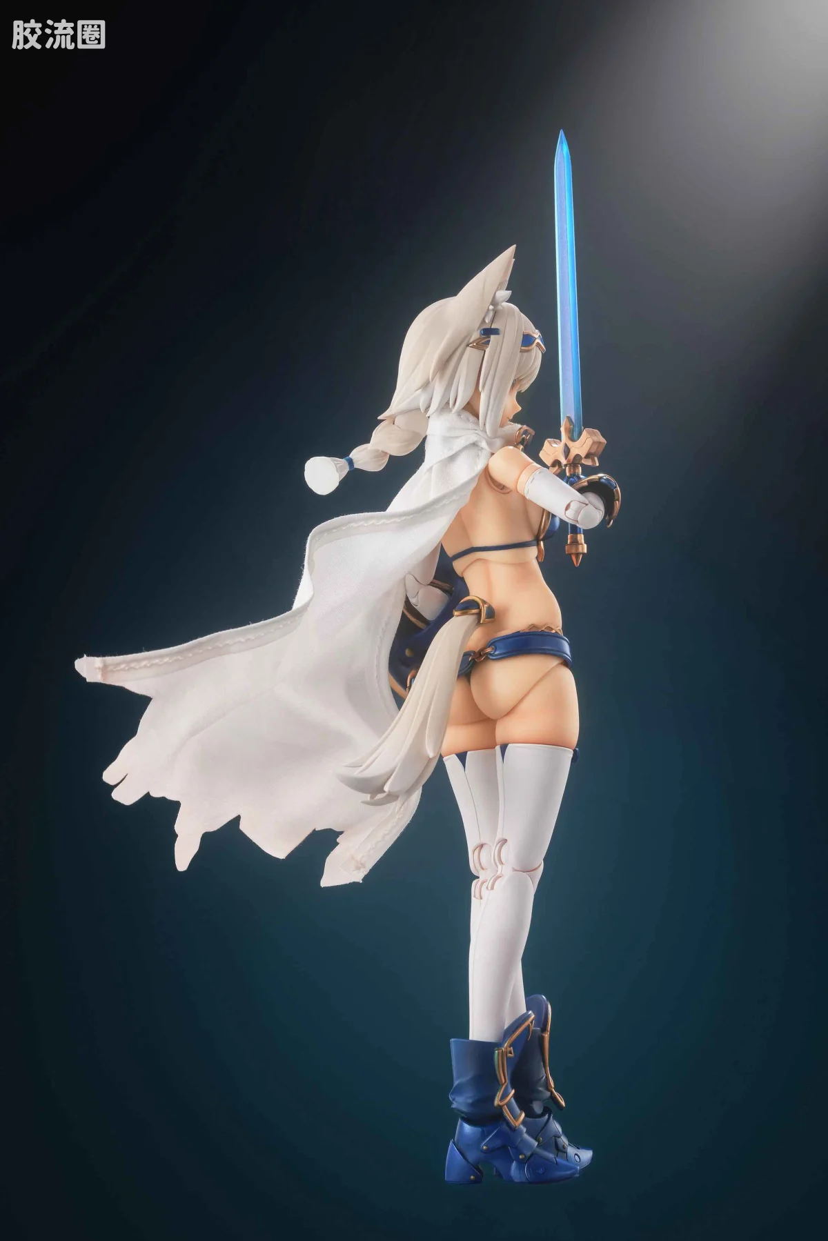 蜗之壳 综合手办 1/12可动成品系列 RPG-05 勇者狼妹 迅狼Wolf - 图片
