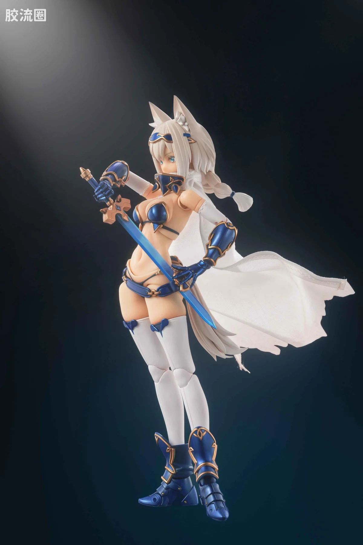蜗之壳 综合手办 1/12可动成品系列 RPG-05 勇者狼妹 迅狼Wolf - 图片