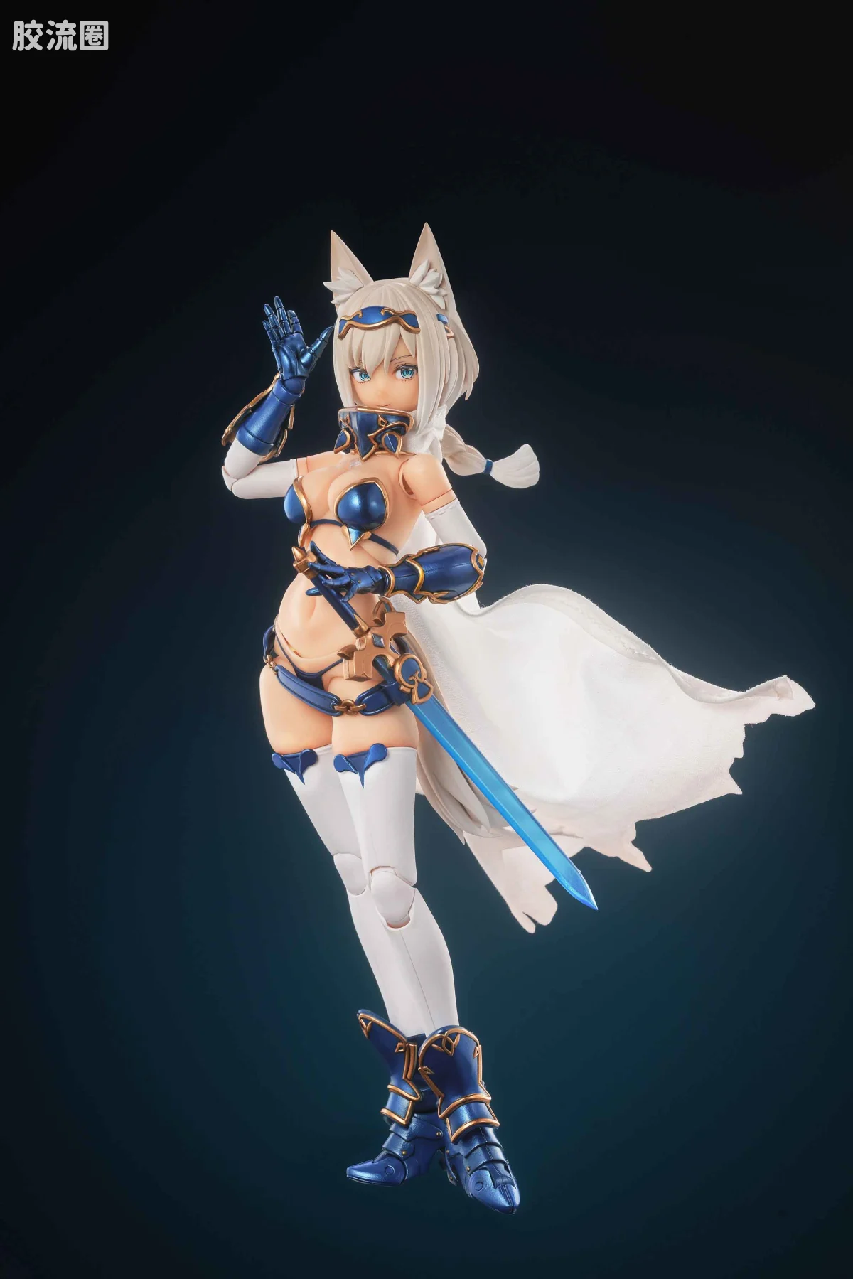 蜗之壳 综合手办 1/12可动成品系列 RPG-05 勇者狼妹 迅狼Wolf - 图片