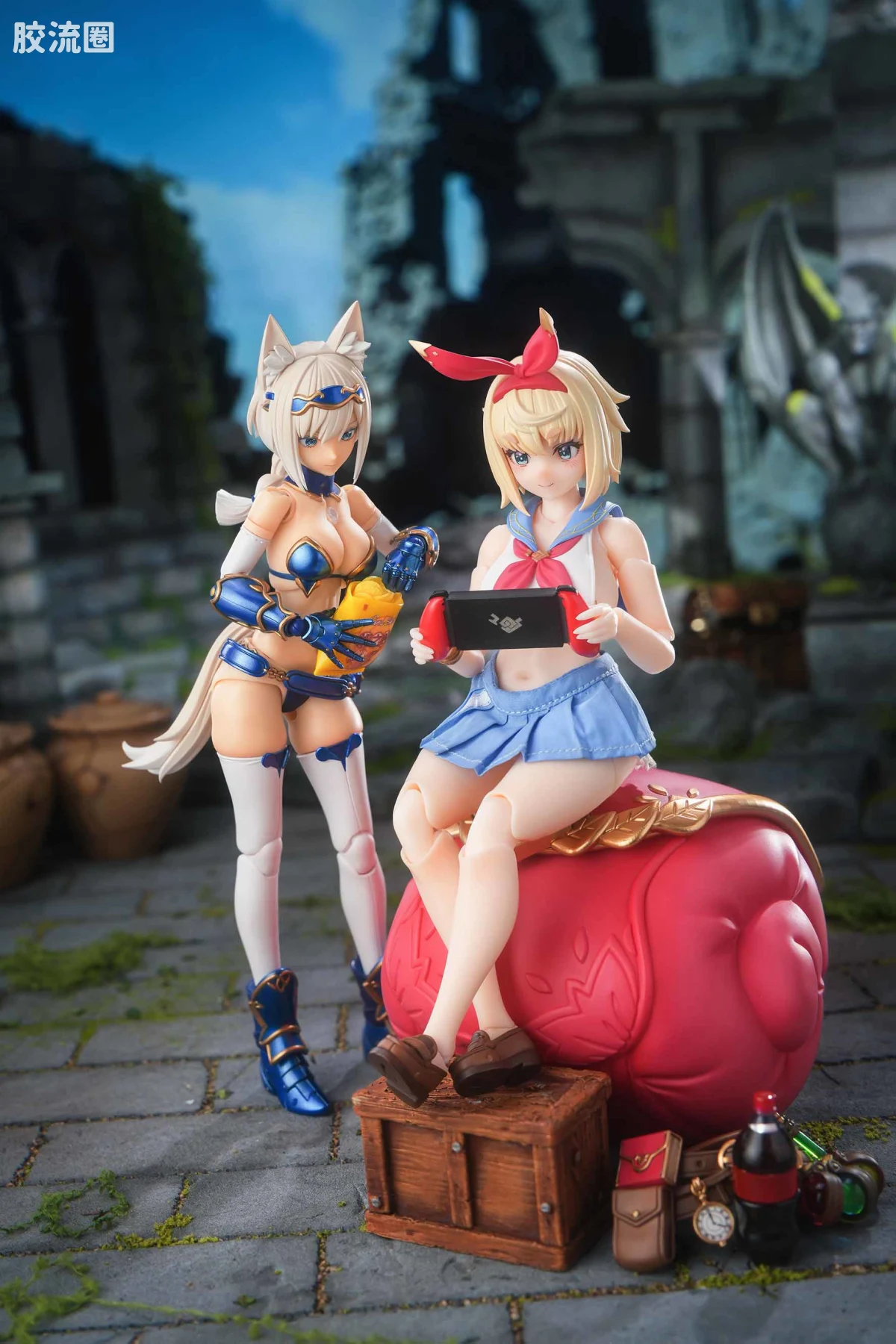 蜗之壳 综合手办 1/12可动成品系列 RPGEX-06 冒险者小蜗Snail - 图片