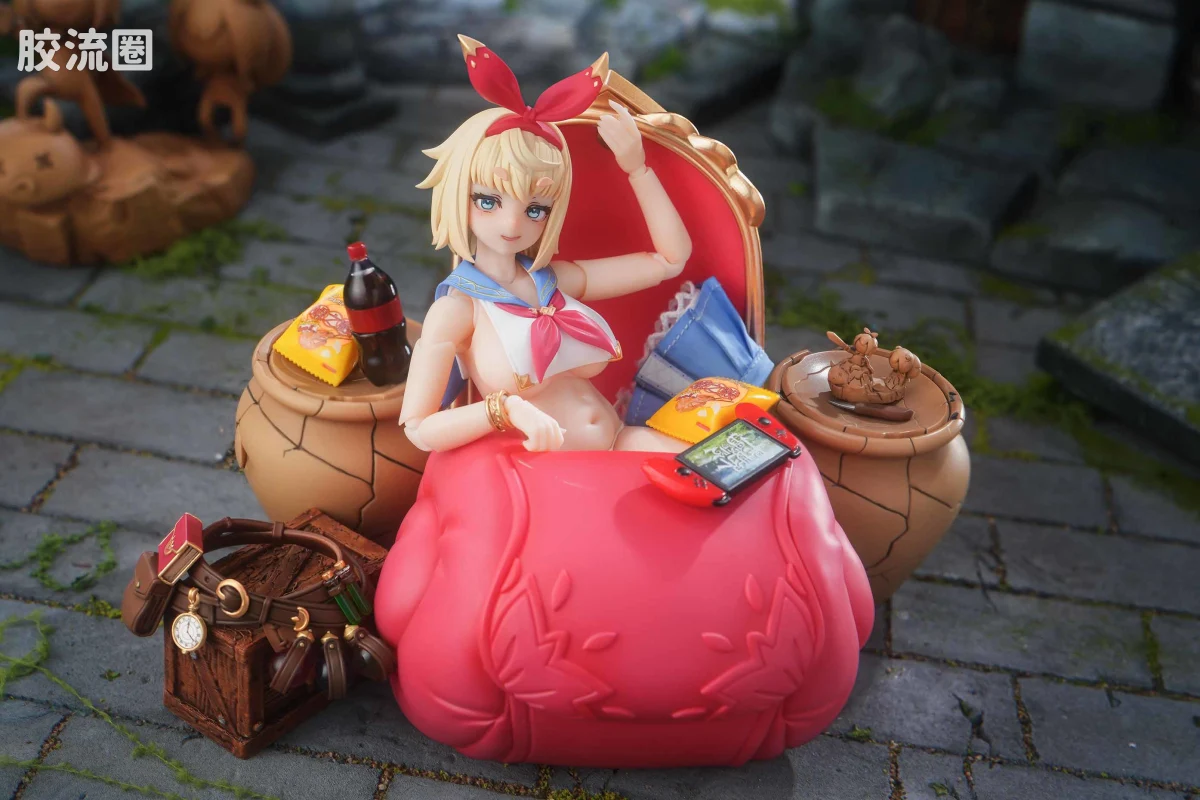 蜗之壳 综合手办 1/12可动成品系列 RPGEX-06 冒险者小蜗Snail - 图片