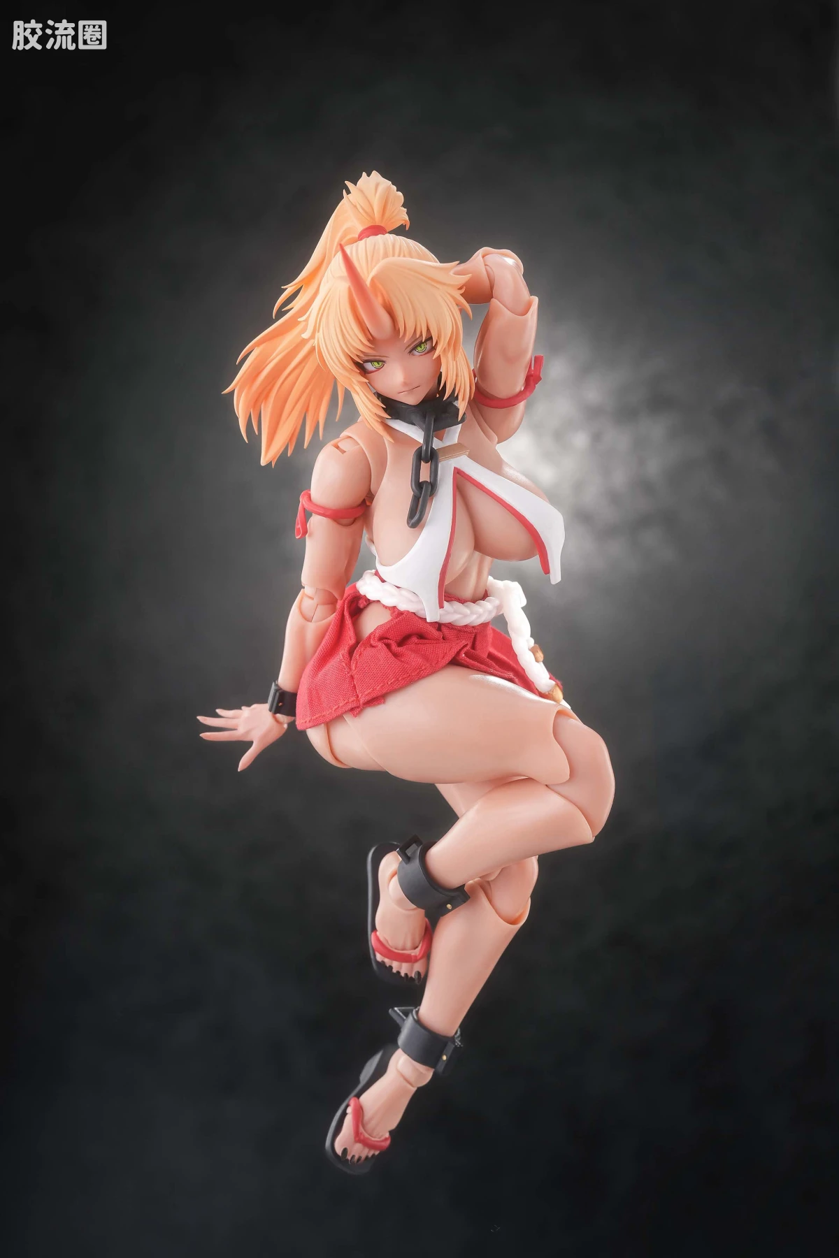 蜗之壳 综合手办 1/12可动成品系列 RPGEX-08 鬼巫女-次女・红叶 - 图片