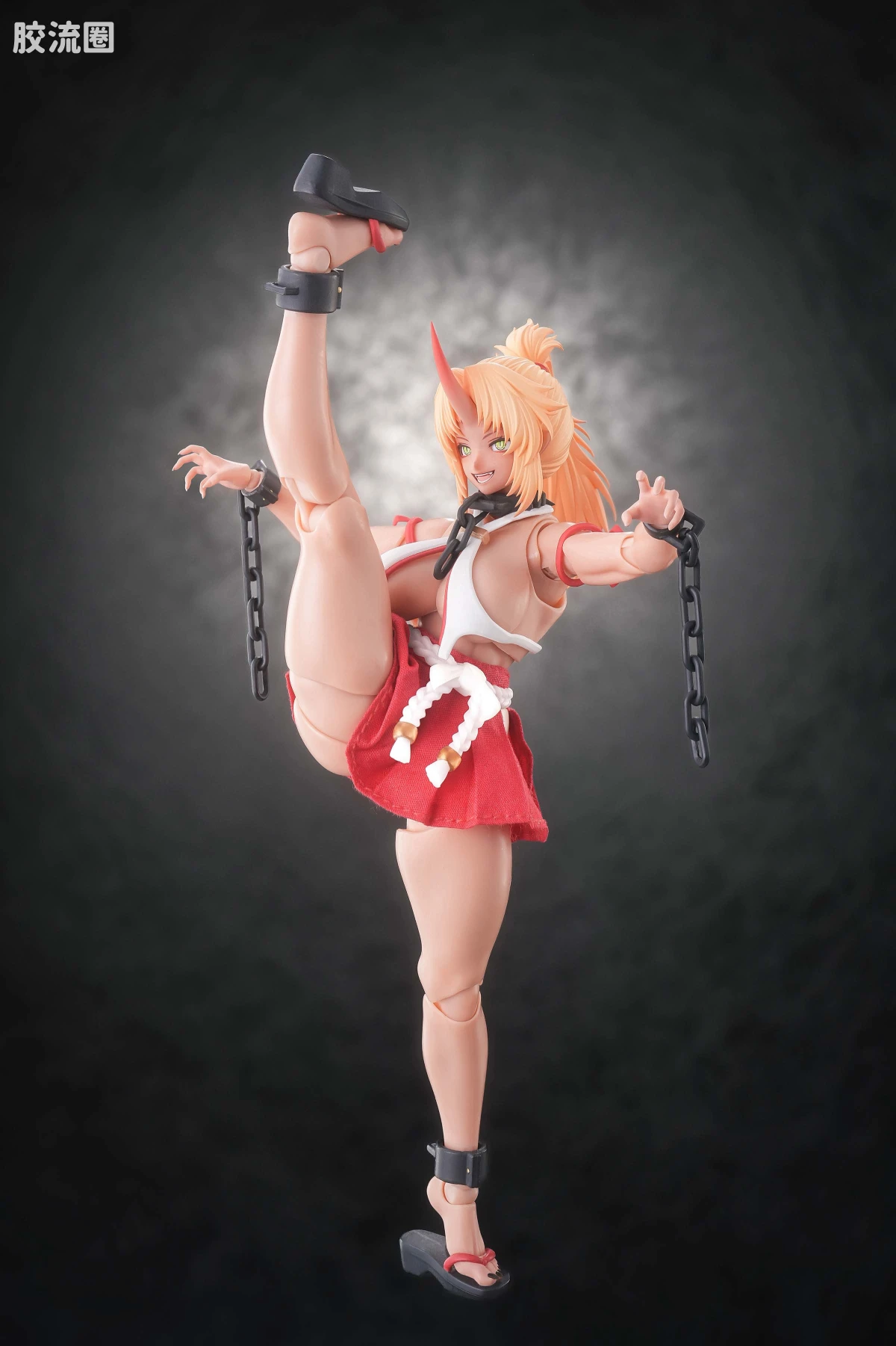 蜗之壳 综合手办 1/12可动成品系列 RPGEX-08 鬼巫女-次女・红叶 - 图片