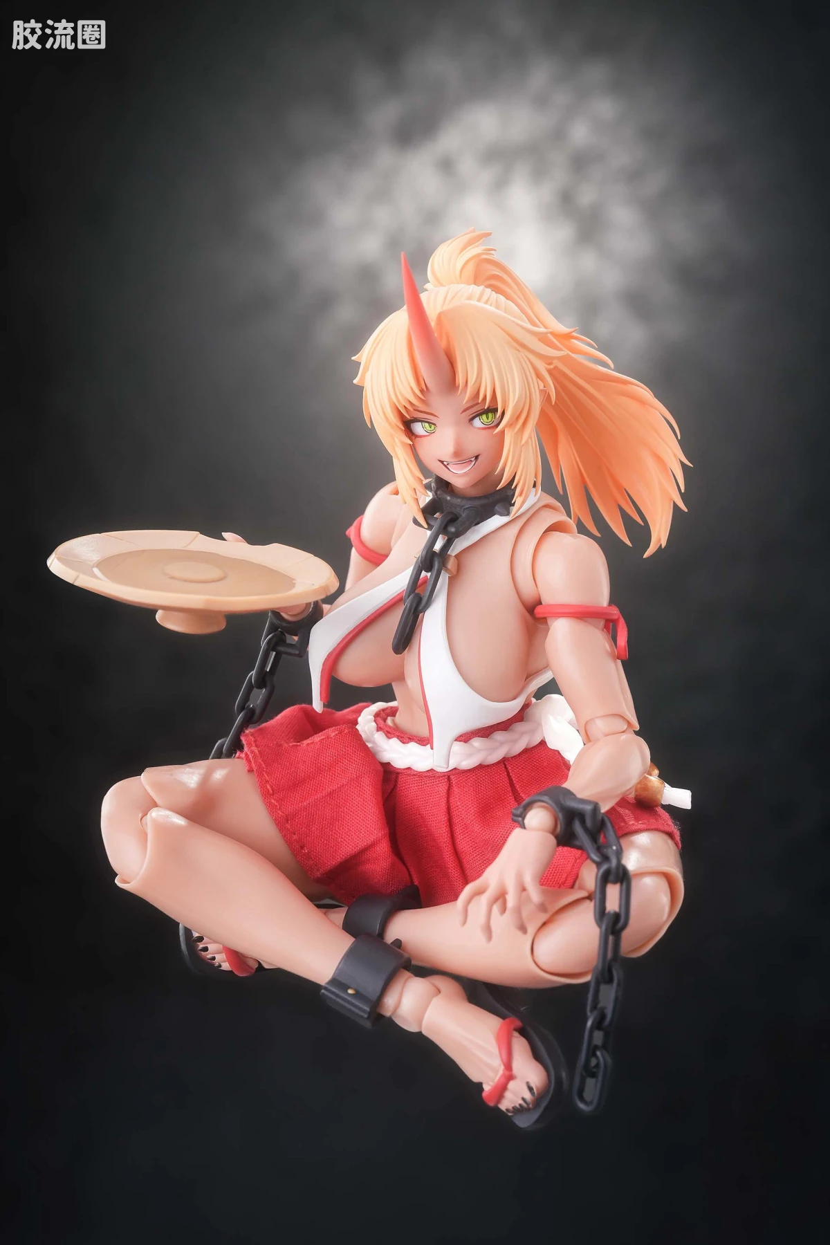 蜗之壳 综合手办 1/12可动成品系列 RPGEX-08 鬼巫女-次女・红叶 - 图片