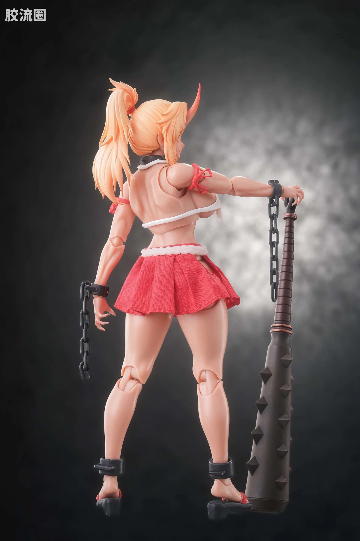 蜗之壳 综合手办 1/12可动成品系列 RPGEX-08 鬼巫女-次女・红叶 - 图片