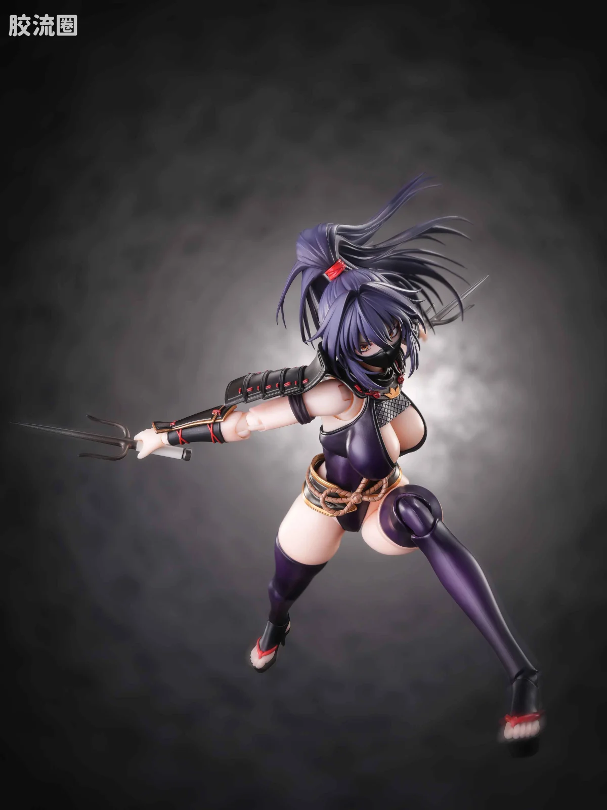蜗之壳 综合手办 1/12可动成品系列 RPGEX-10 女忍者 裂风 - 图片