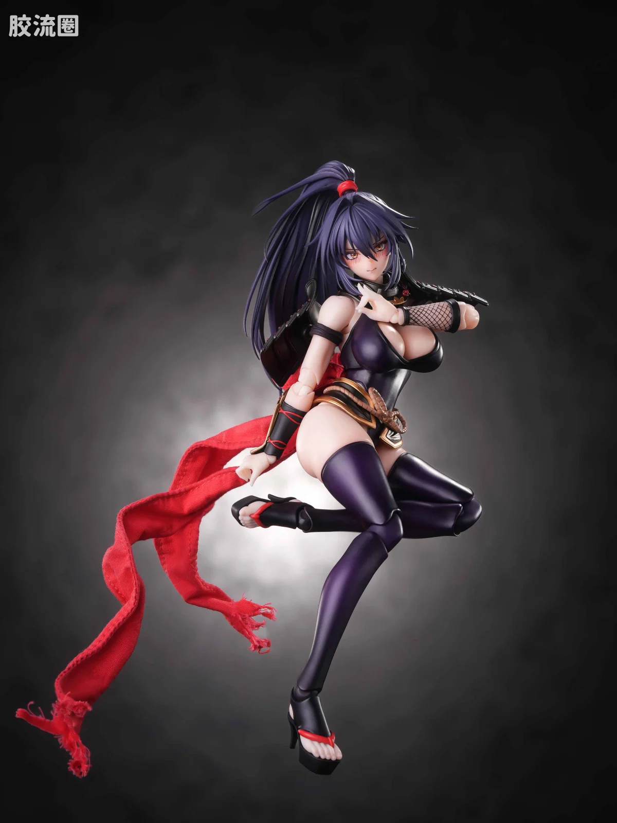 蜗之壳 综合手办 1/12可动成品系列 RPGEX-10 女忍者 裂风 - 图片