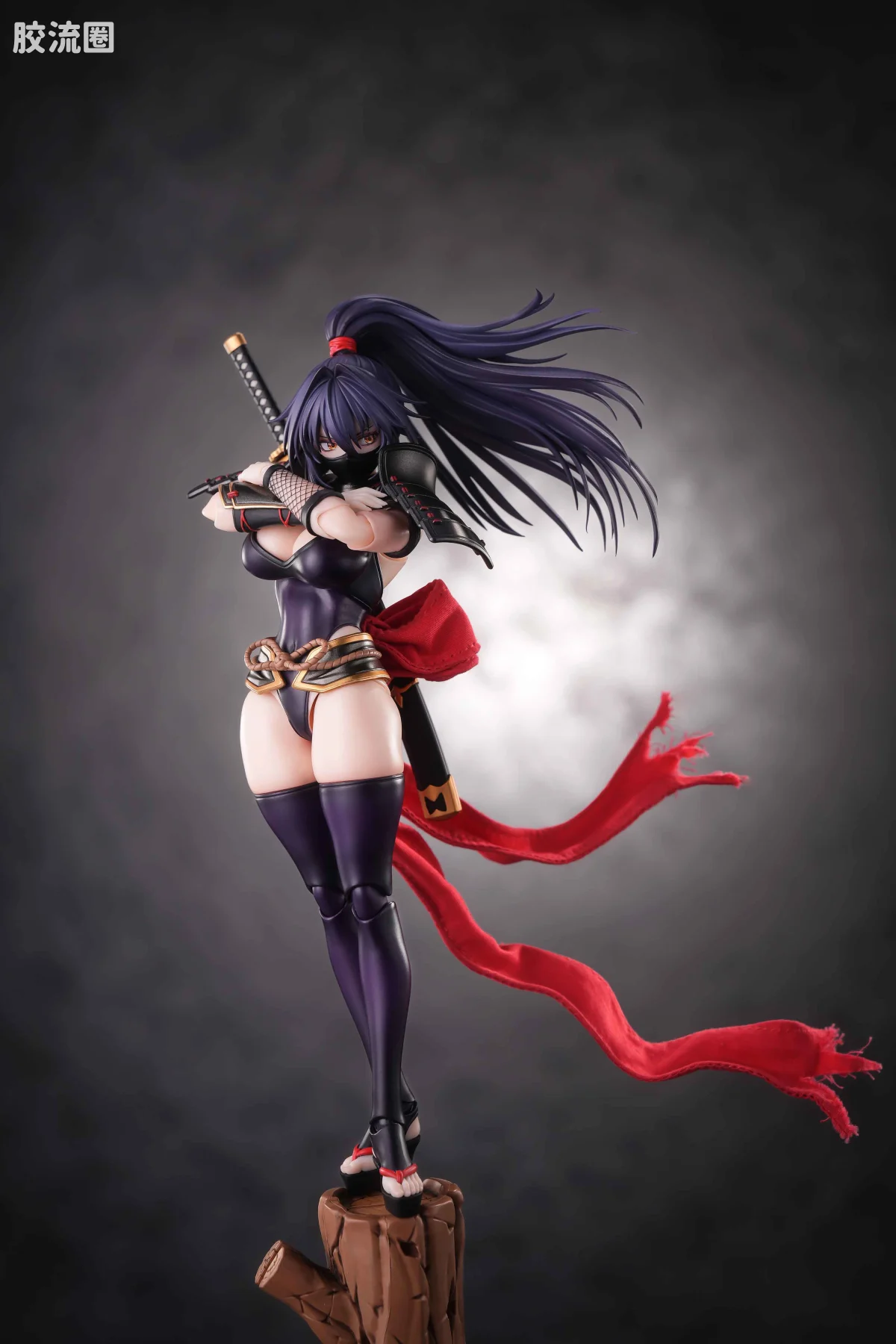 蜗之壳 综合手办 1/12可动成品系列 RPGEX-10 女忍者 裂风 - 图片