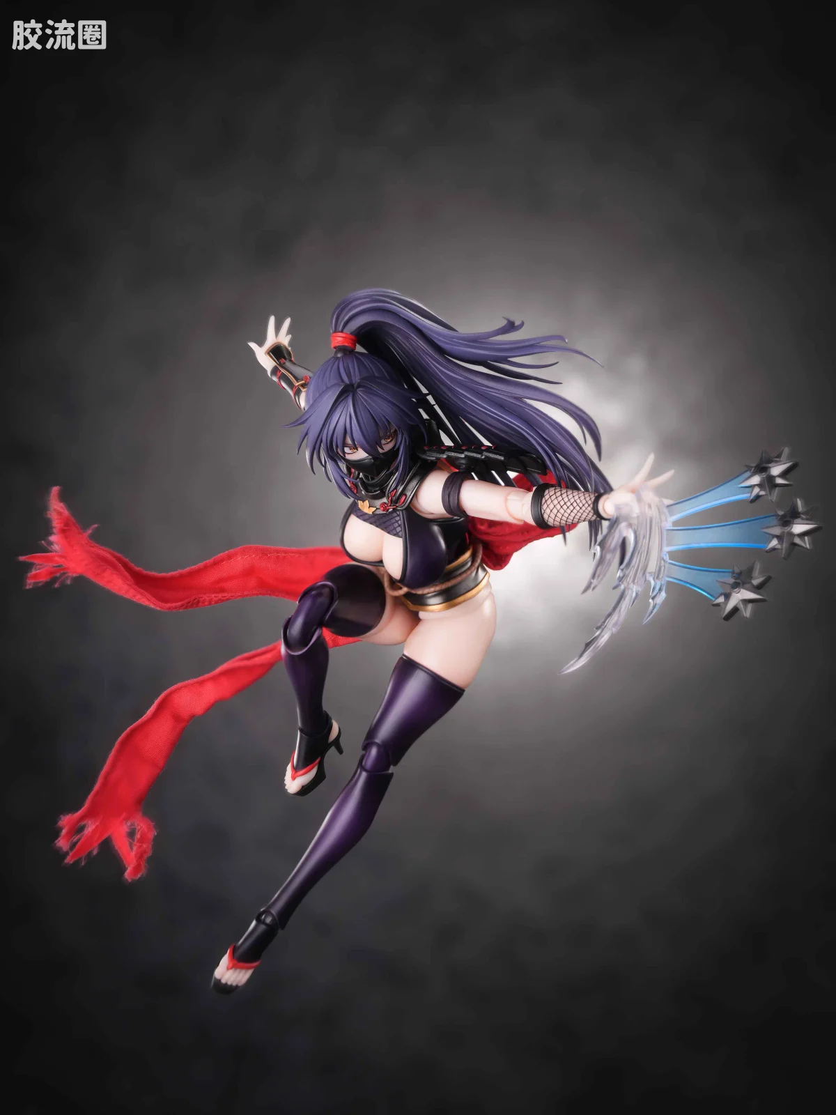 蜗之壳 综合手办 1/12可动成品系列 RPGEX-10 女忍者 裂风 - 图片