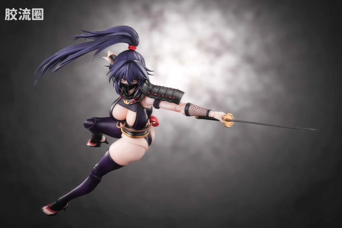 蜗之壳 综合手办 1/12可动成品系列 RPGEX-10 女忍者 裂风 - 图片