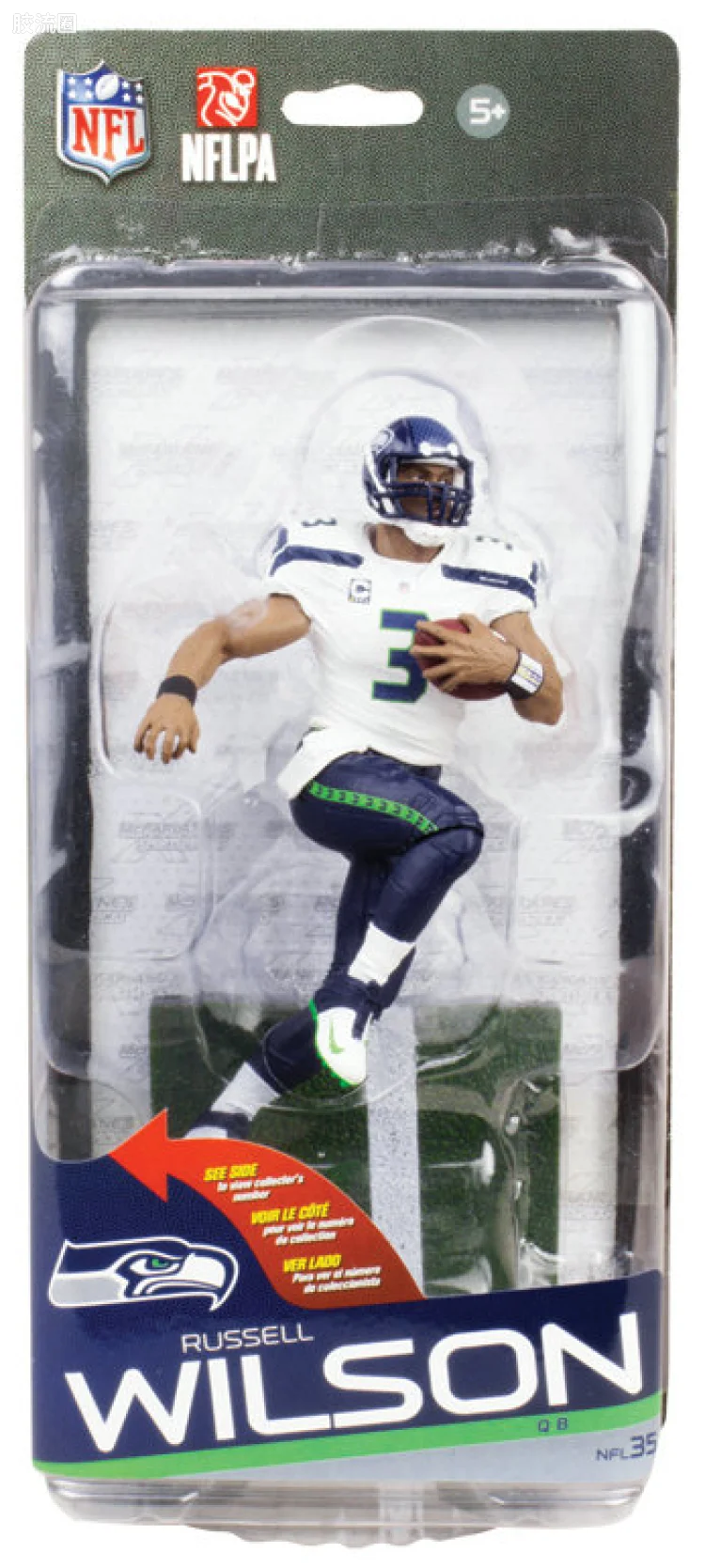 麦克法兰NFL美式足球系列玩具 第35代 RUSSELL WILSON