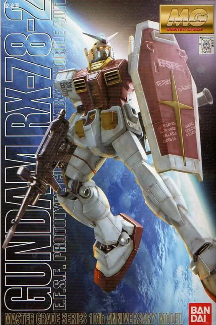 MG 官方特别版 RX-78-2 高达 MG10周年纪念版
