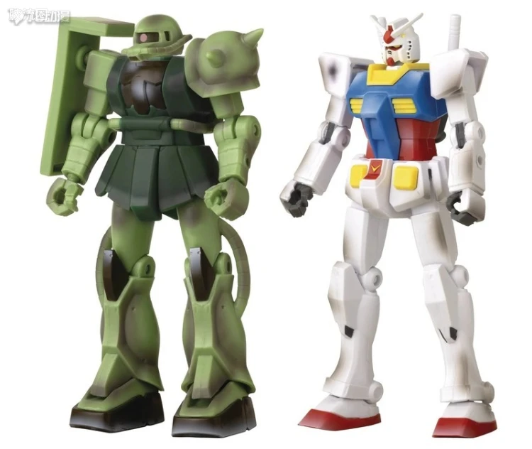 Gundam Infinity系列 Gundam Infinity系列 普通版 RX-78-2 高达&MS-06 扎古II套装