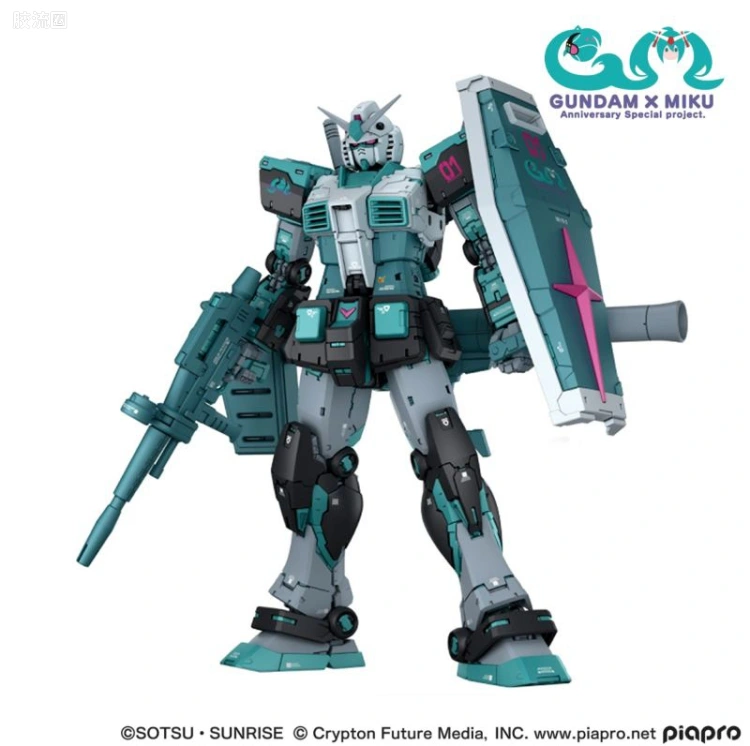 RG 网络限定版 RX-78-2 高达 Ver.2.0 [初音未来Ver.]