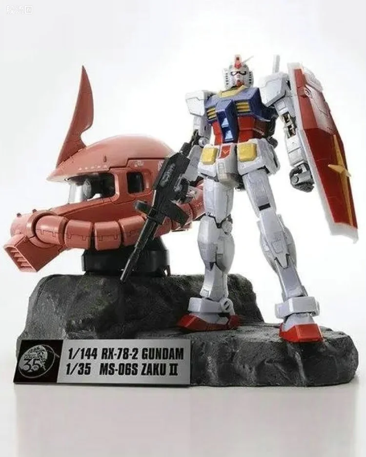 RX-78-2高达 & 夏亚专用扎古头像 Premium Ver.