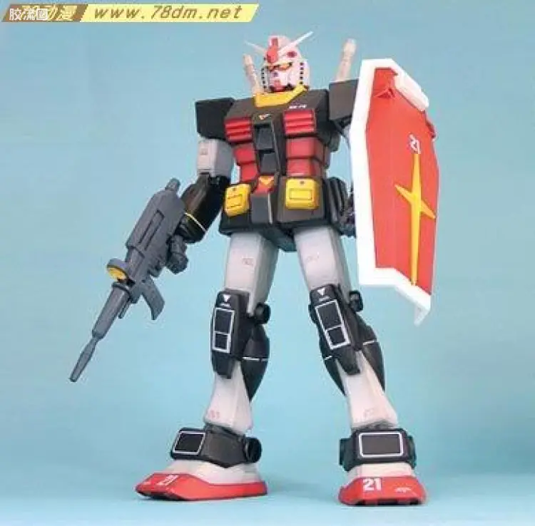RX-78-2 高达 真实配色