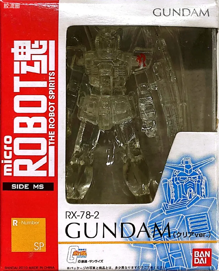 ROBOT魂 micro ROBOT RX-78-2 高达 透明版