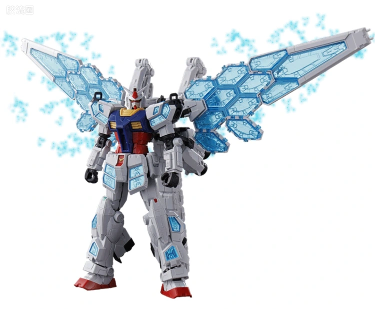 GUNDAM NEXT FUTURE PAVILION 系列 1/144 RX-78F00/E 高达(EX-001 玻璃羽翼装备) 化学回收塑料Ver.