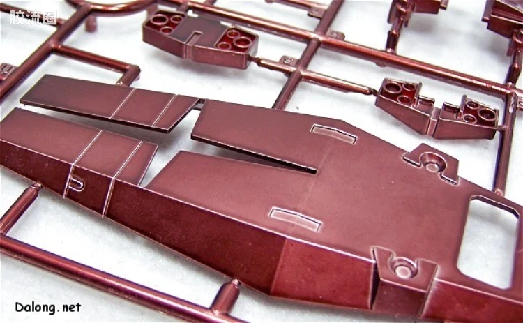 MG 限定电镀版 卡斯巴尔专用高达 金属涂装版 - 图片