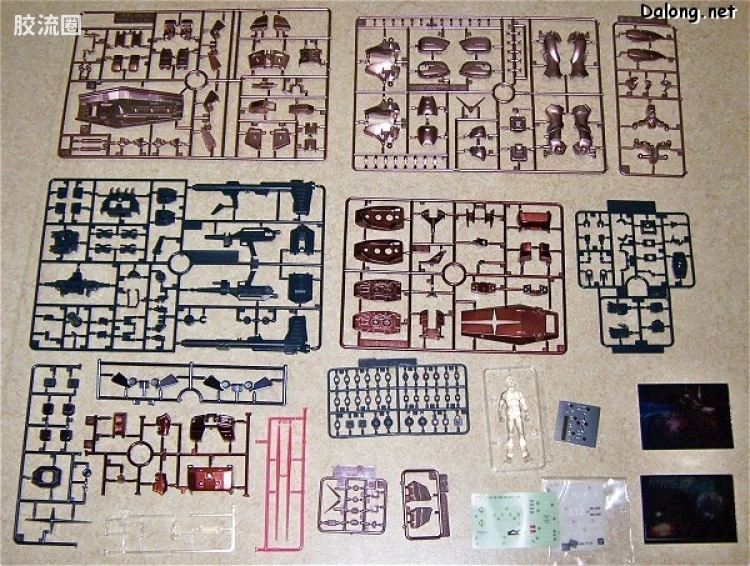 MG 限定电镀版 卡斯巴尔专用高达 金属涂装版 - 图片