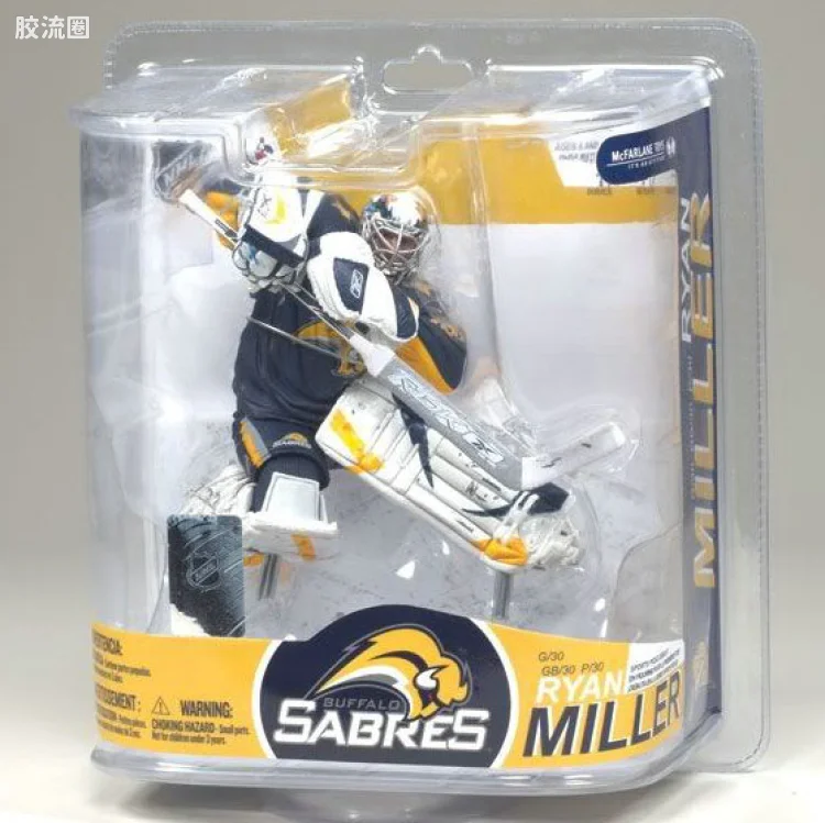 麦克法兰NHL冰球系列玩具 第17代 RYAN MILLER