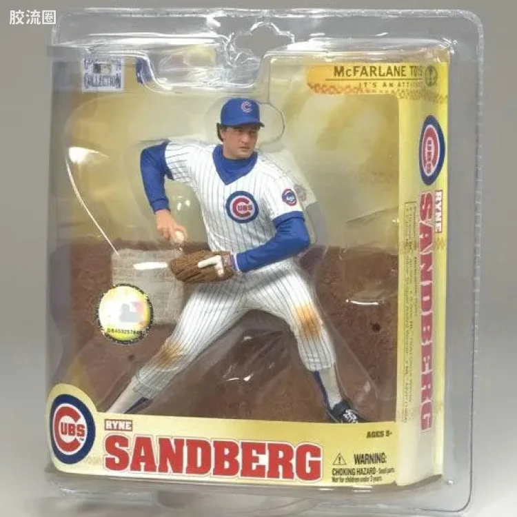 麦克法兰MLB棒球系列玩具 COOPERSTOWN第5代 RYNE SANDBERG