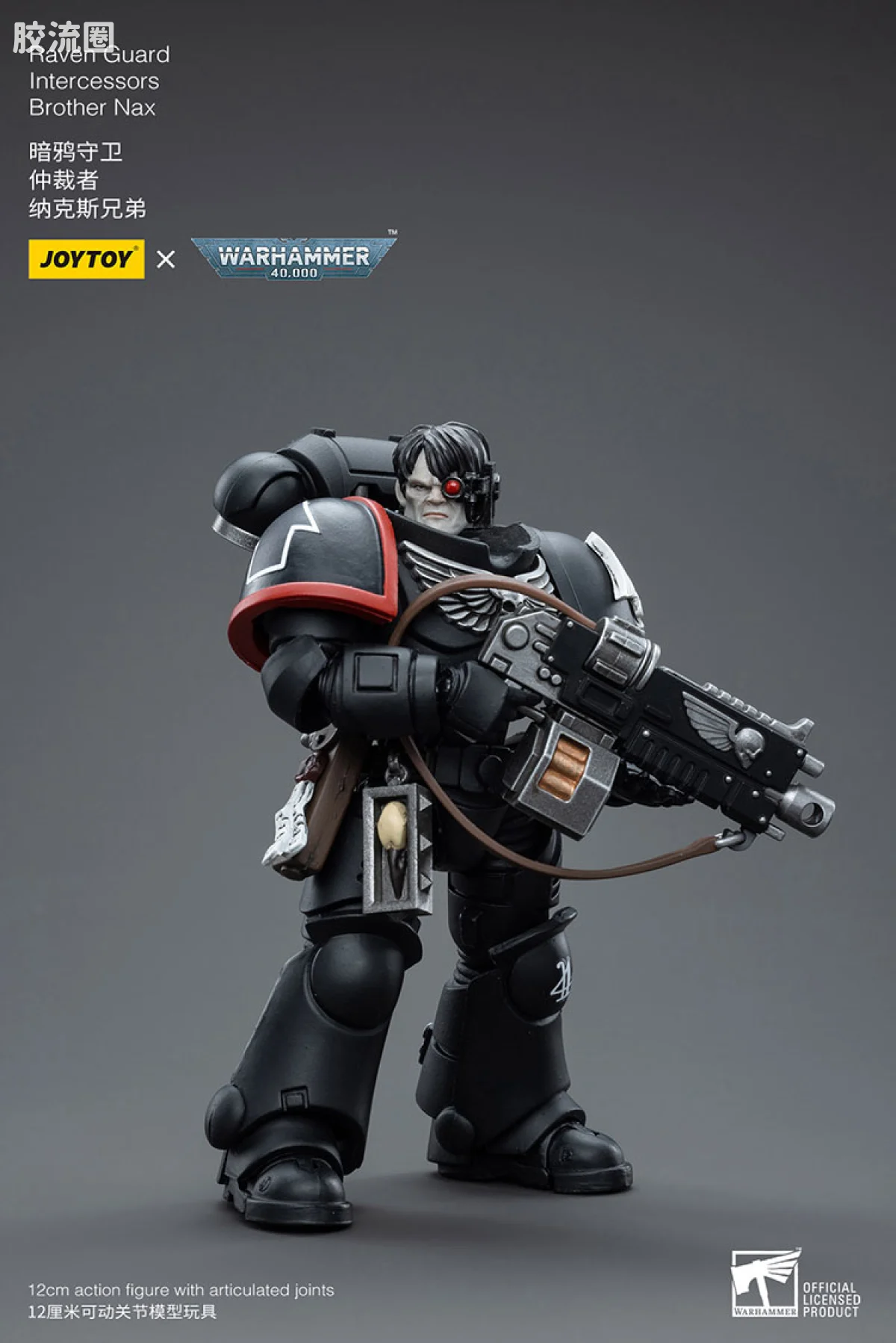 JOYTOY x 战锤40K null 暗鸦守卫 仲裁者 纳克斯兄弟 - 图片