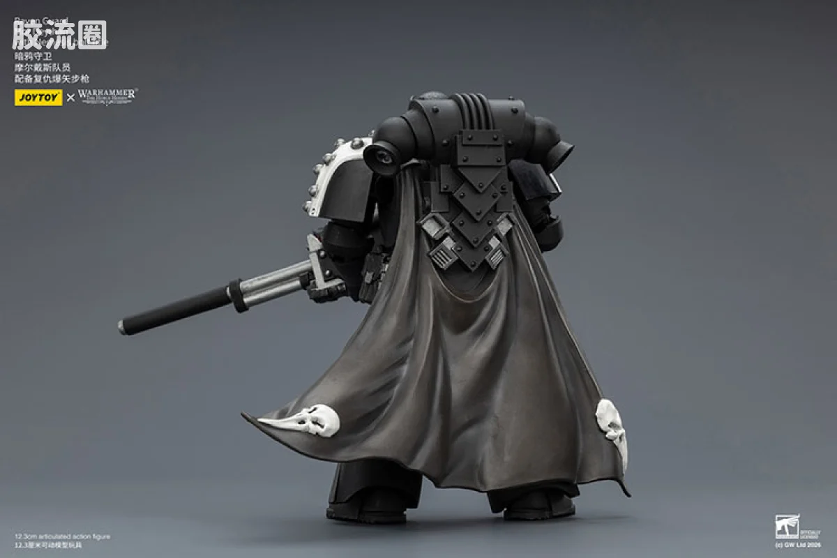 JOYTOY x 战锤40K null HH暗鸦守卫 摩尔戴斯队员 配备复仇爆矢步枪 - 图片