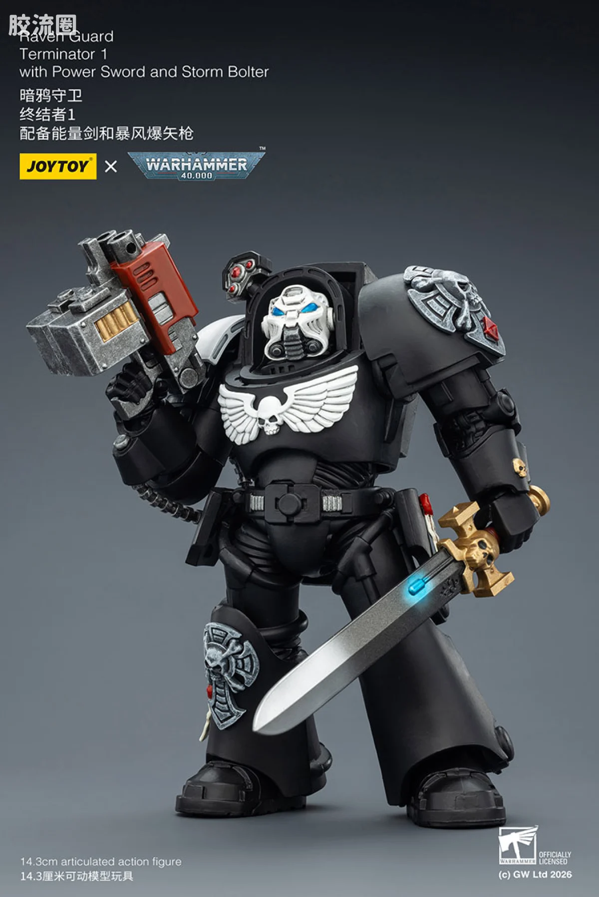 JOYTOY x 战锤40K null 暗鸦守卫 终结者小队 - 图片