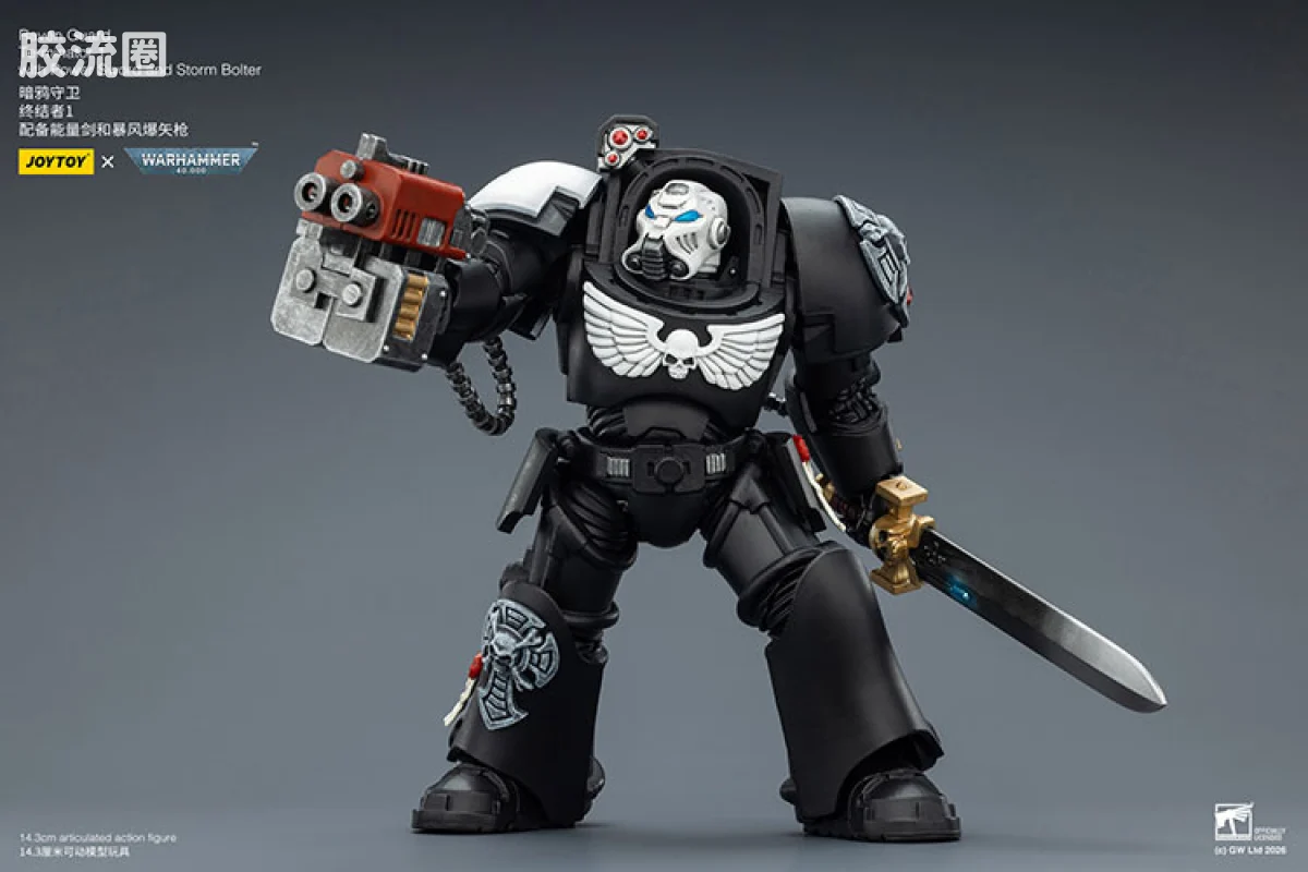 JOYTOY x 战锤40K null 暗鸦守卫 终结者小队 - 图片