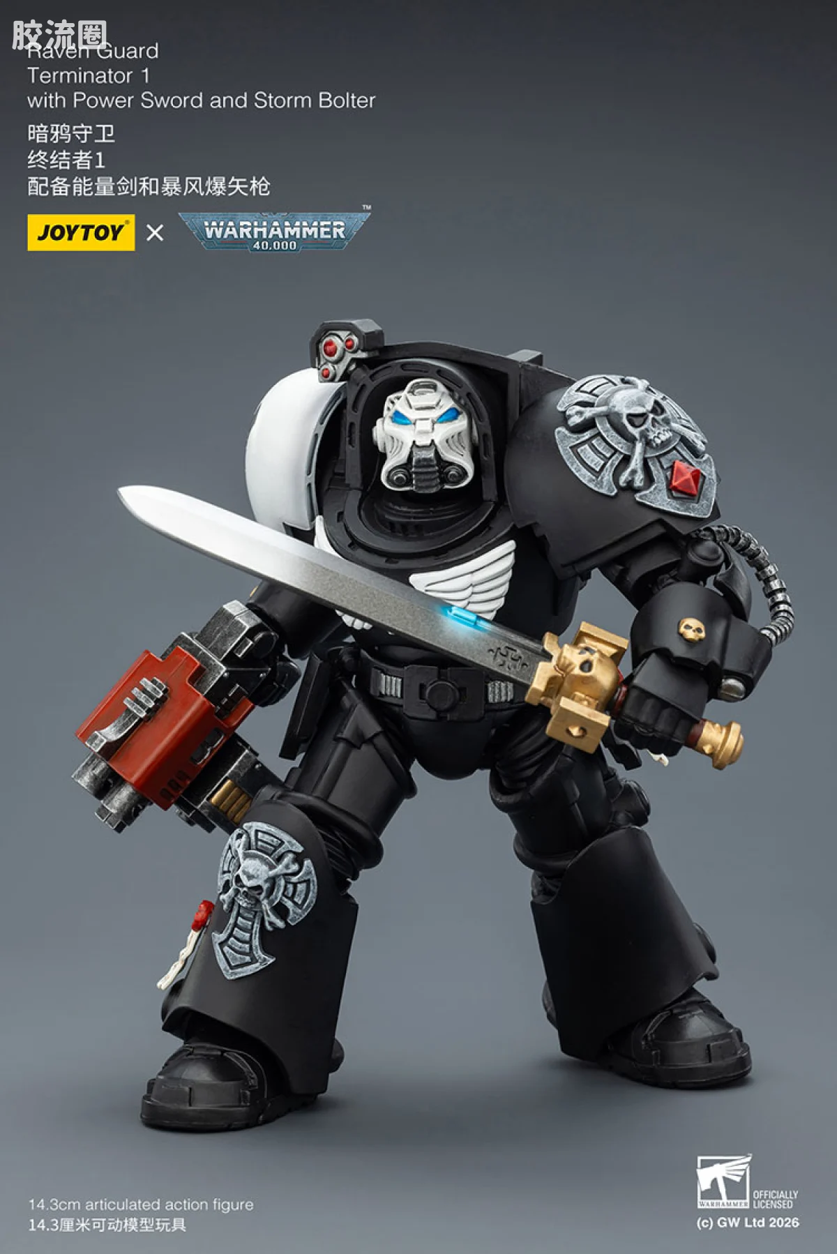 JOYTOY x 战锤40K null 暗鸦守卫 终结者小队 - 图片