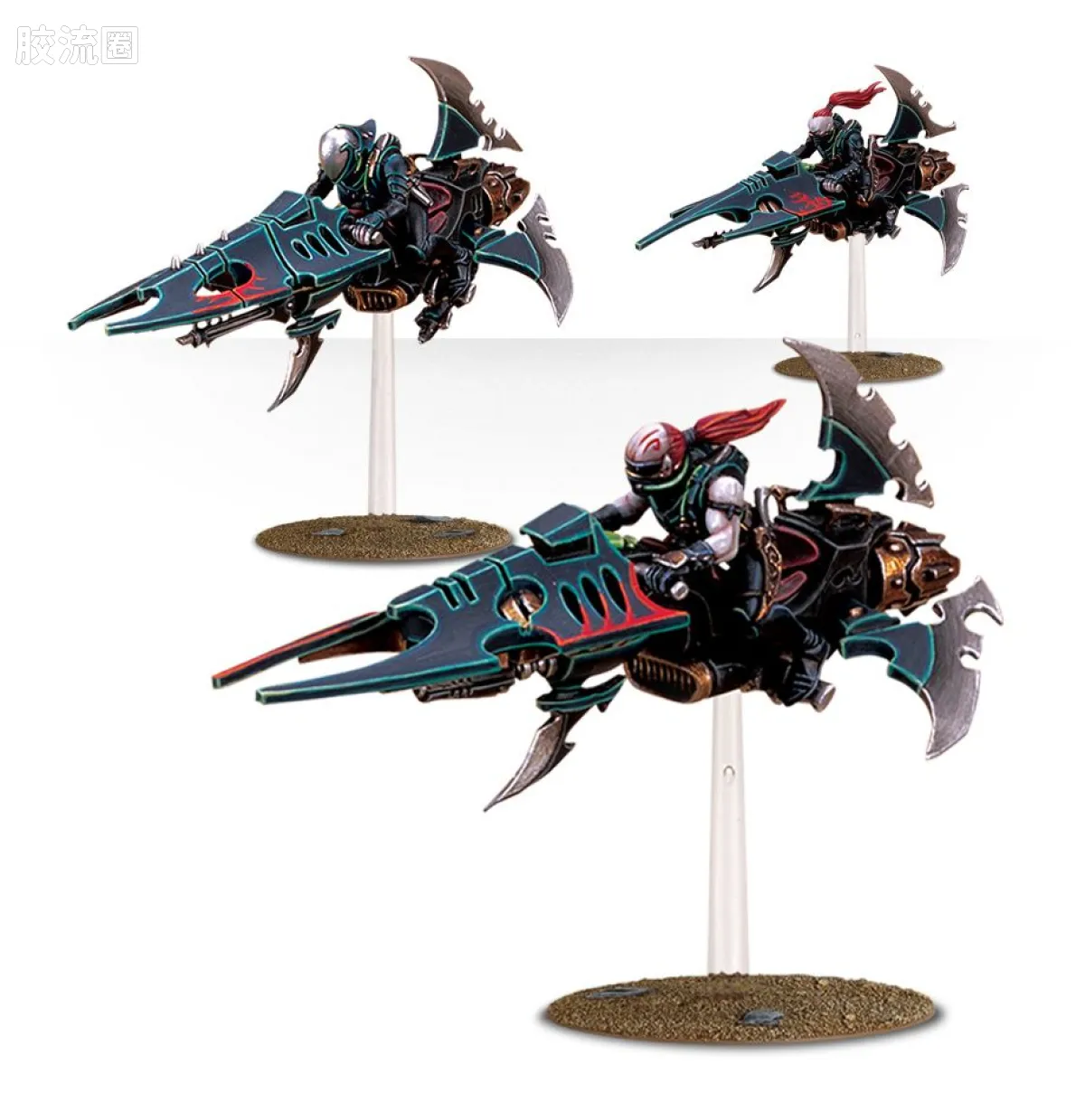 战锤40K Drukhari 黑暗灵族 5版 劫掠者 - 图片