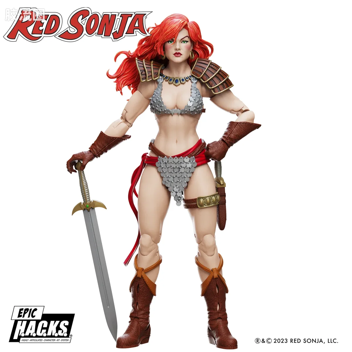 史诗 H.A.C.K.S. 1/12 可动人偶 红发索妮娅 - 图片