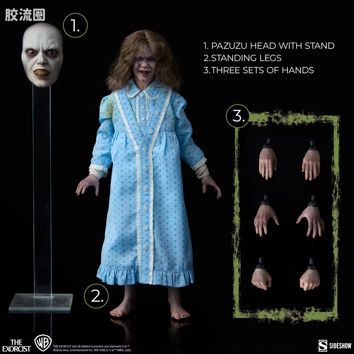sideshow1比6可动人偶系列 普通版 里根·麦克尼尔 - 图片