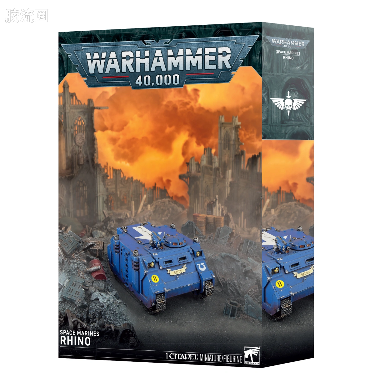 战锤40K Space Marines 星际战士通用单位 10版 犀牛 - 图片