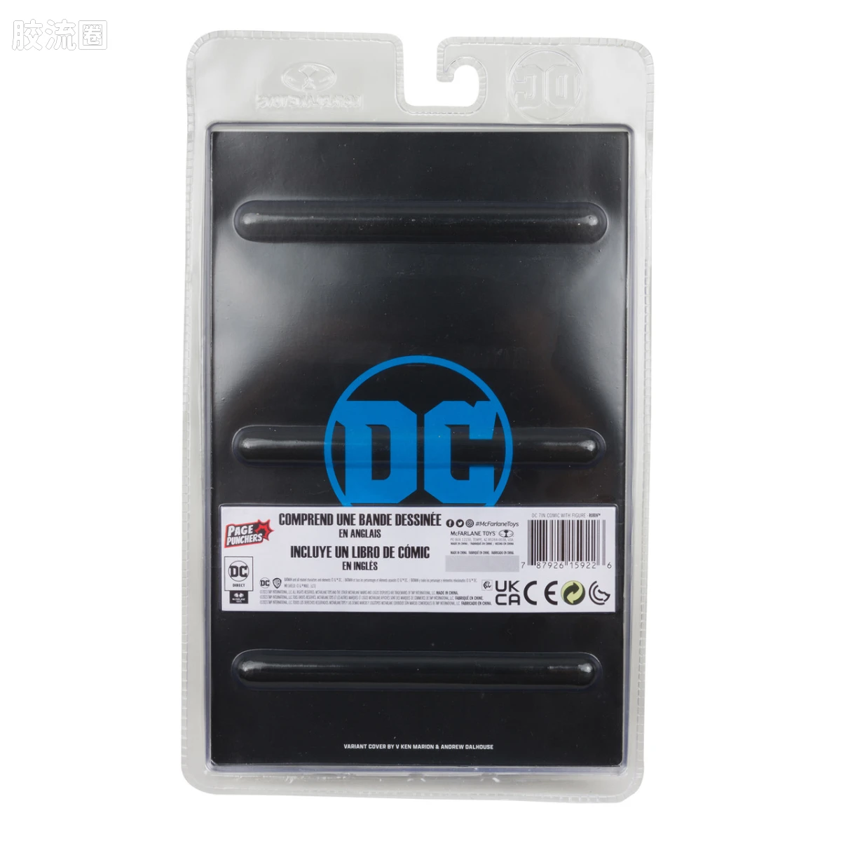 麦克法兰 DC多元宇宙/DC Direct 可动人偶系列 Page Punchers/漫画+7寸人偶系列 冰川时代 罗宾 - 图片