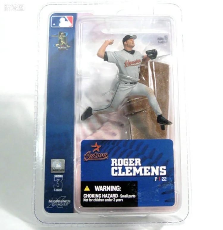 麦克法兰NFL美式足球系列玩具 3寸系列第3代 Roger Clemens