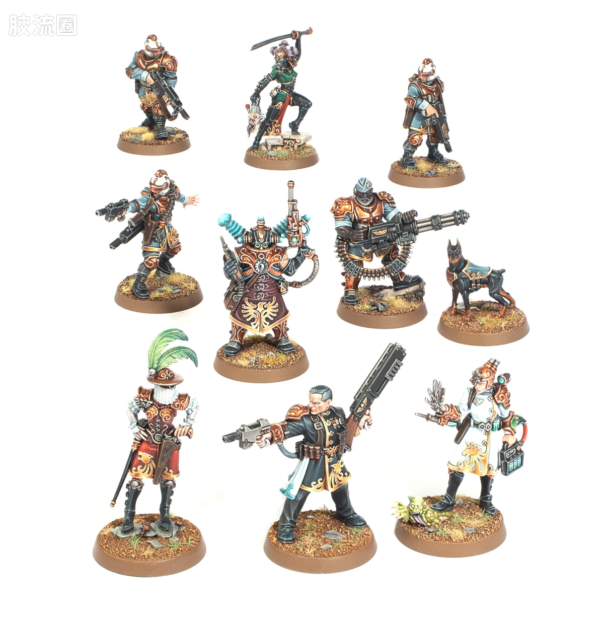 战锤40K Agents Of The Imperium 帝国特勤 8版 杀戮小队 行商浪人 艾露西亚星行者 - 图片