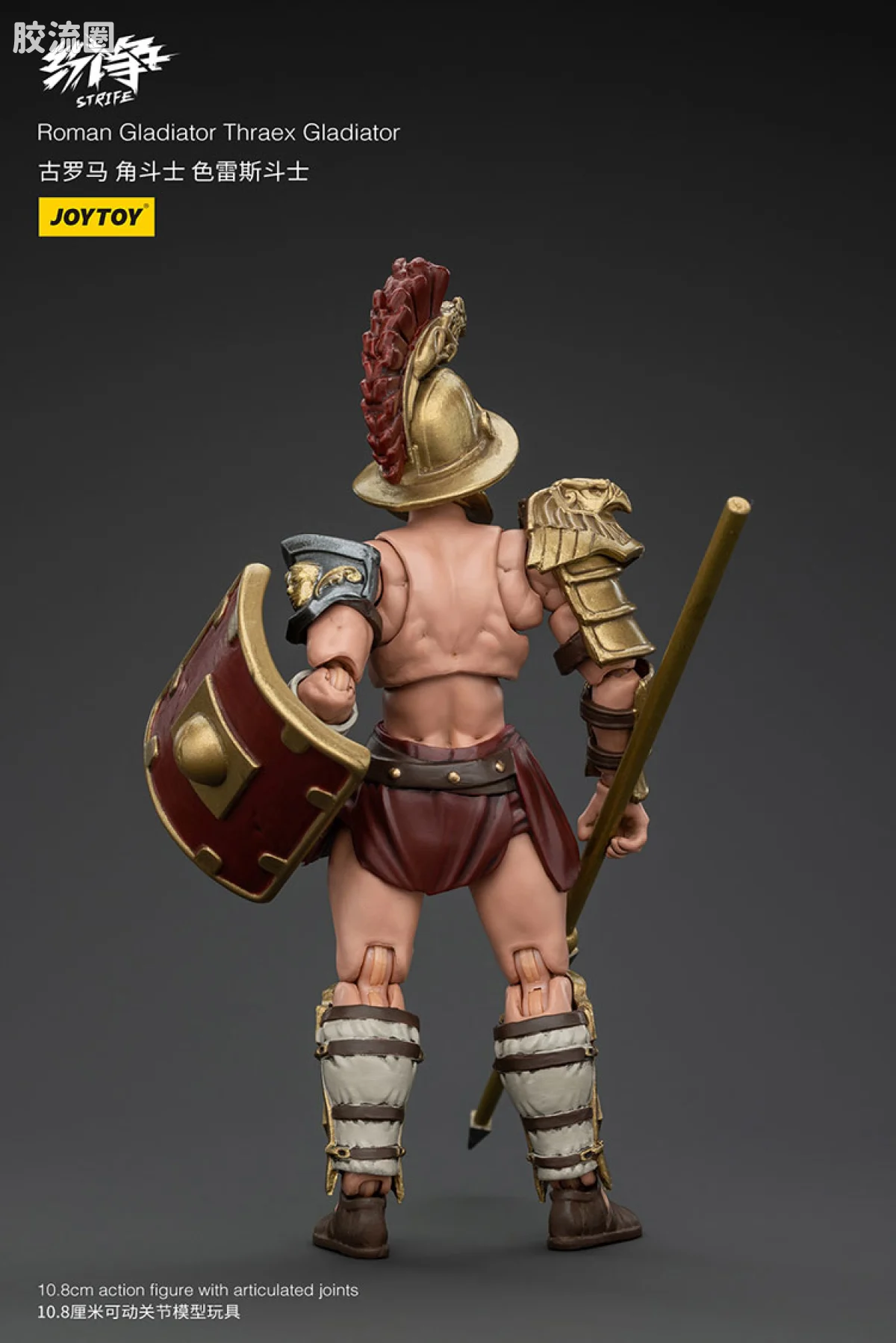 JOYTOY strife 纷争系列 普通版 罗马角斗士5人组（下） - 图片