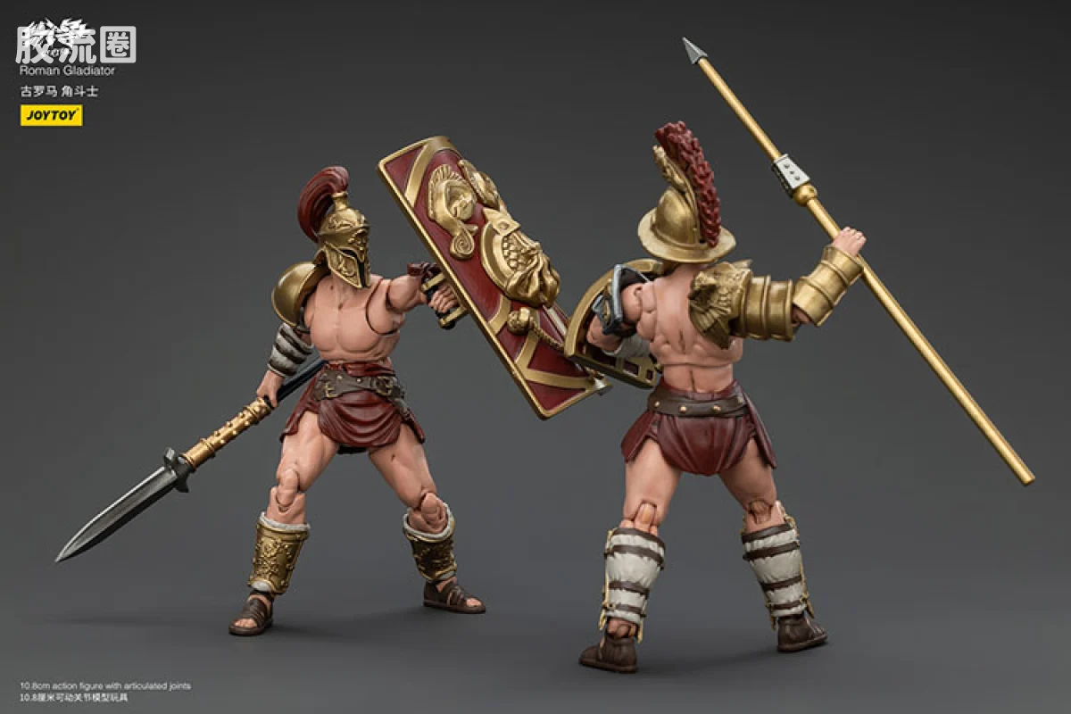 JOYTOY strife 纷争系列 普通版 罗马角斗士5人组（下） - 图片