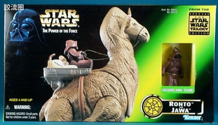 星球大战 THE POWER OF THE FORCE 动物套装系列 Ronto with Jawa