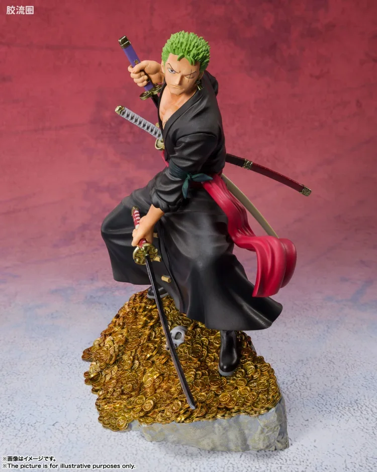 Figuarts ZERO 海贼王 罗罗诺亚·索隆 - WT100纪念 尾田荣一郎新绘制 大海贼百景- - 图片