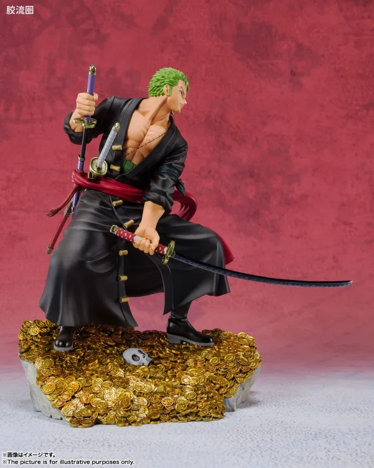 Figuarts ZERO 海贼王 罗罗诺亚·索隆 - WT100纪念 尾田荣一郎新绘制 大海贼百景- - 图片