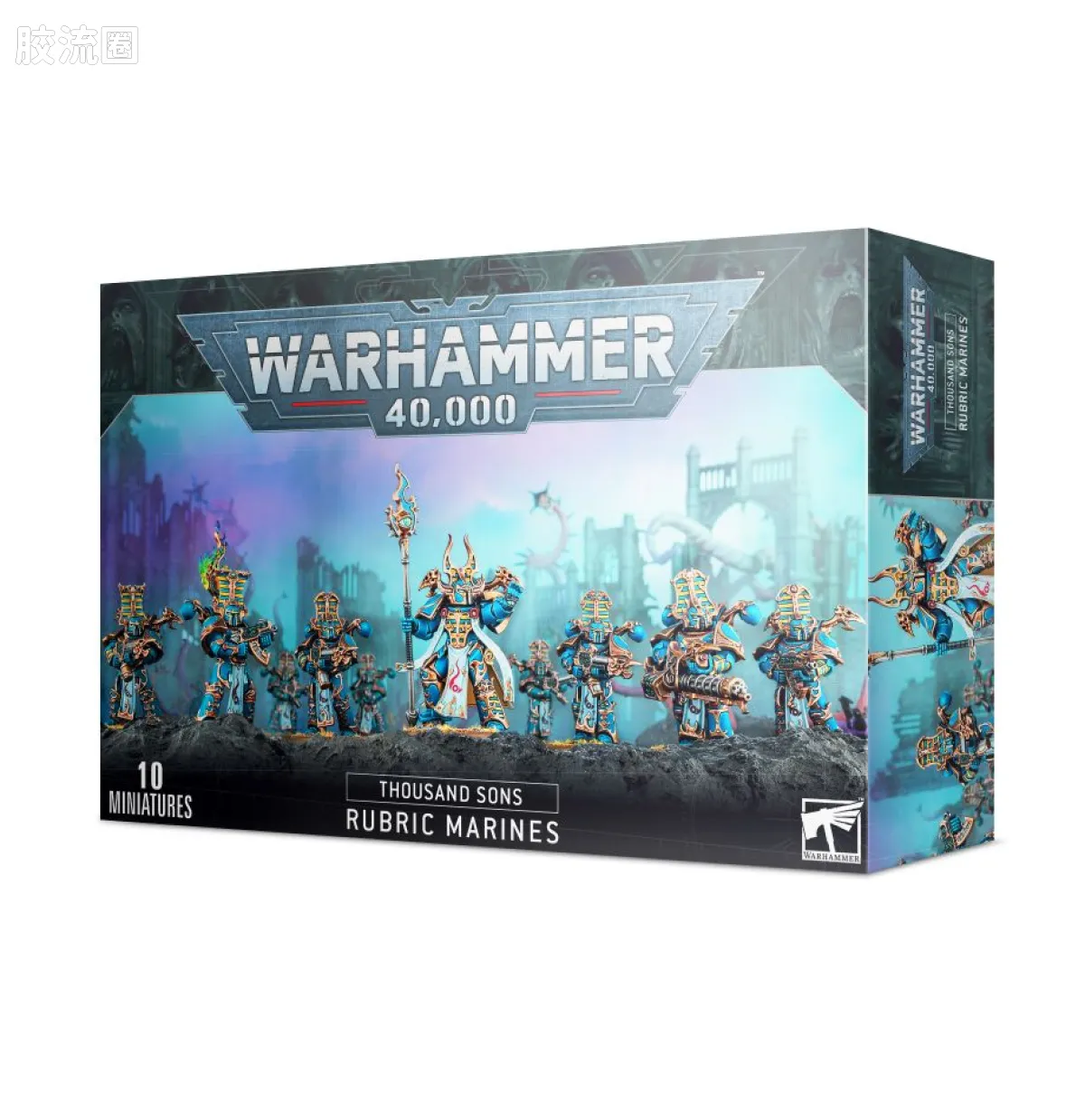 战锤40K Thousand Sons 千子 7版 红字战士 - 图片