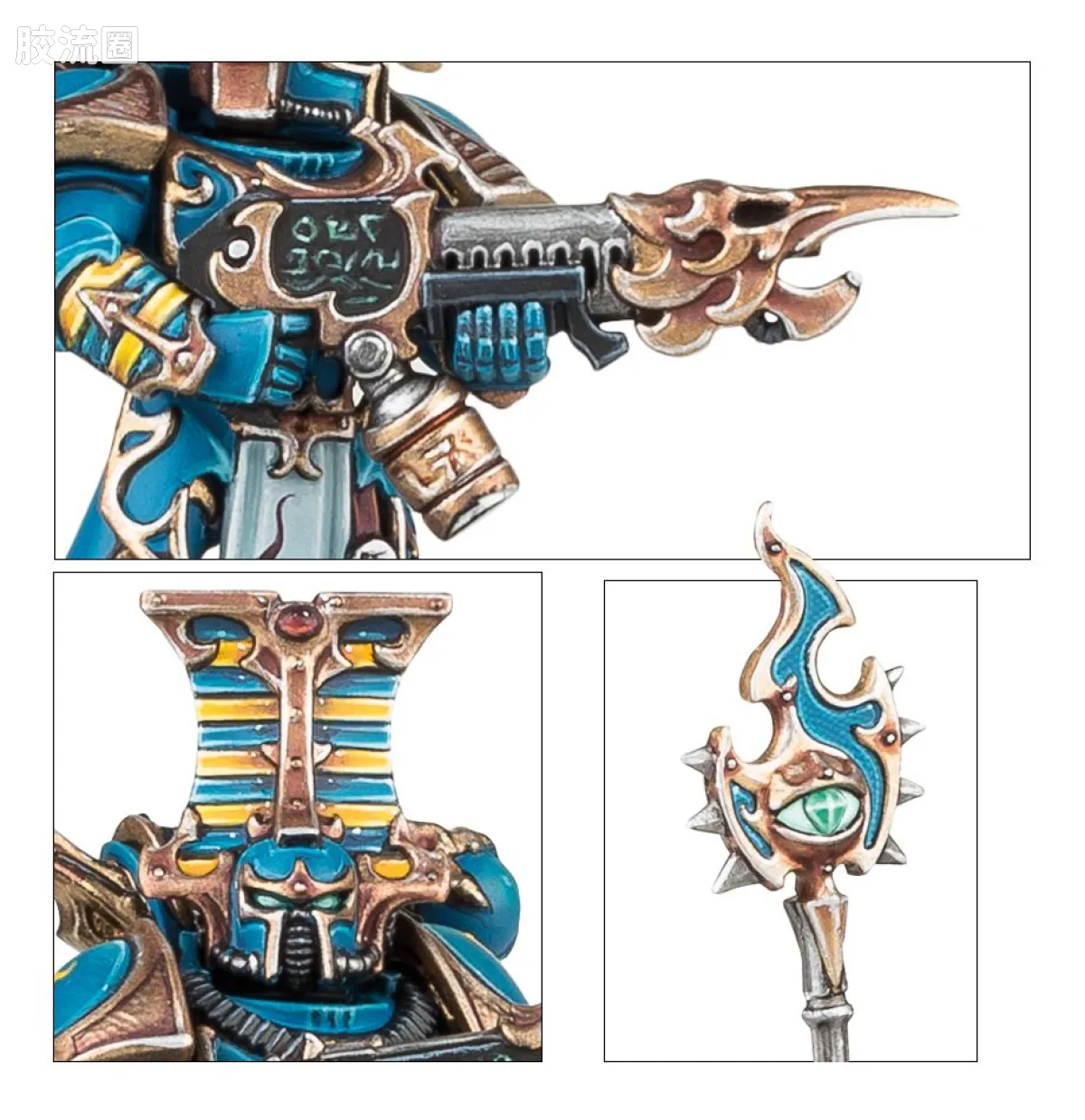 战锤40K Thousand Sons 千子 7版 红字战士 - 图片