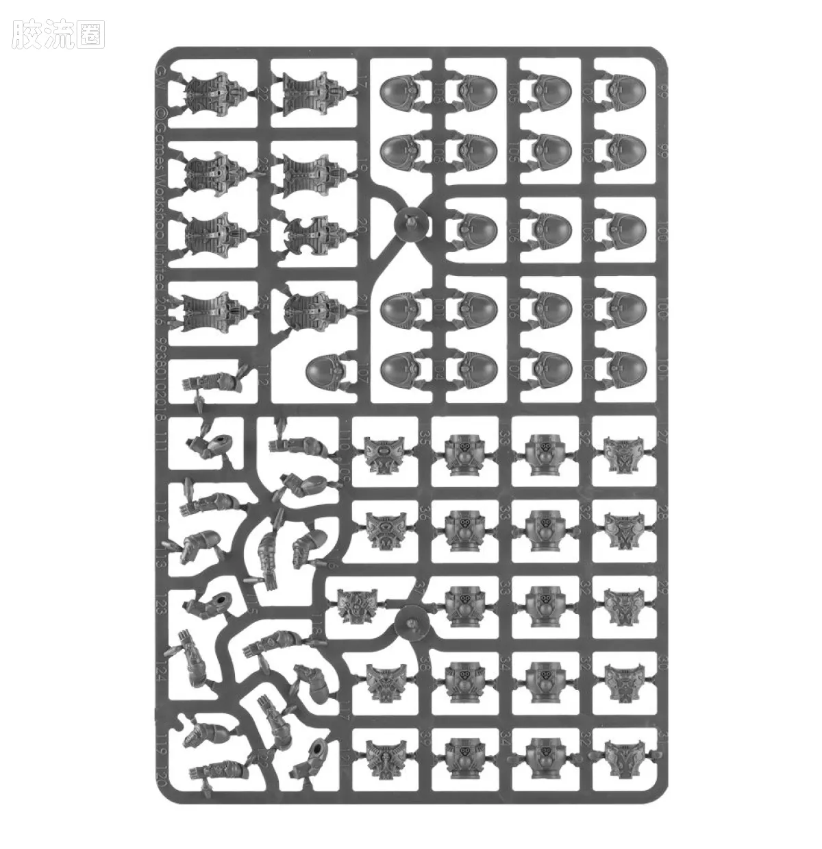 战锤40K Thousand Sons 千子 7版 红字战士 - 图片