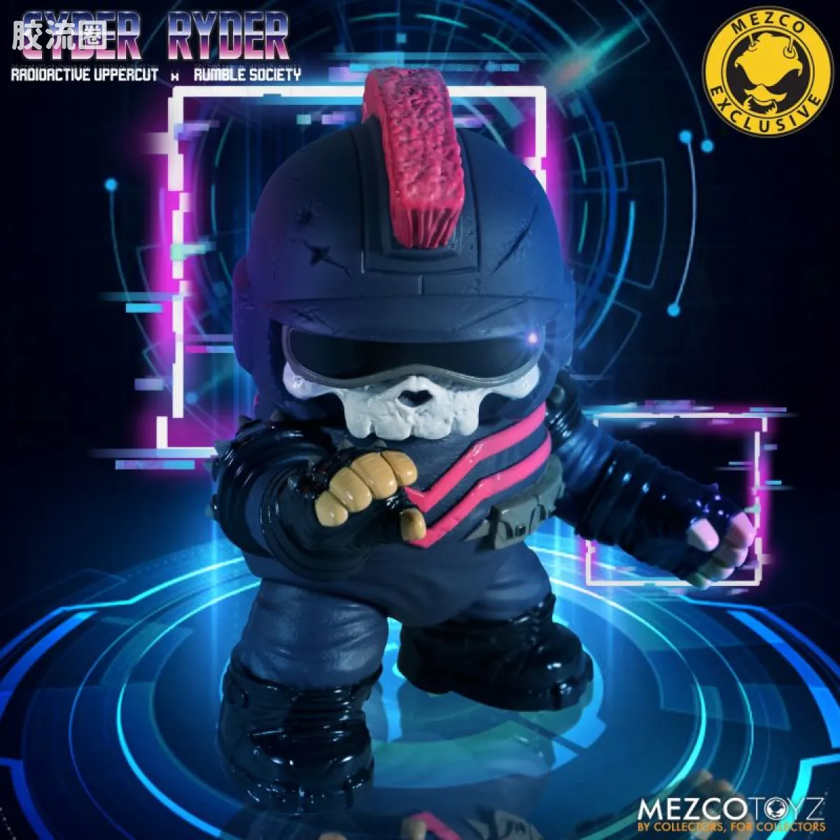 Mezco 综合系列 4寸系列 赛博骑士 - 图片